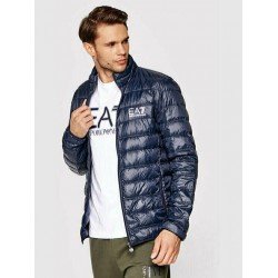 Emporio Armani Ανδρικό Χειμωνιάτικο Μπουφάν Puffer Navy Μπλε