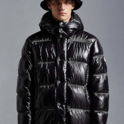 Moncler Pablof Ανδρικό Χειμωνιάτικο Μπουφάν Puffer Μαύρο